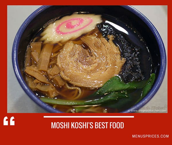 Moshi Koshi Restaurant Random Food