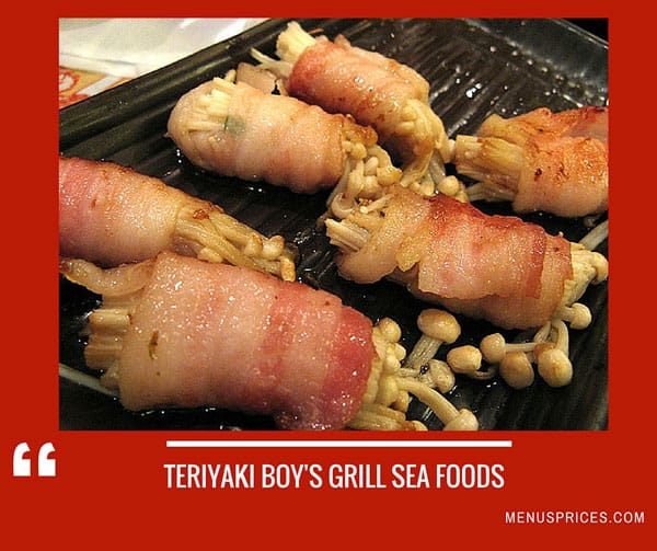 Teriyaki Boy Restaurant Random Food