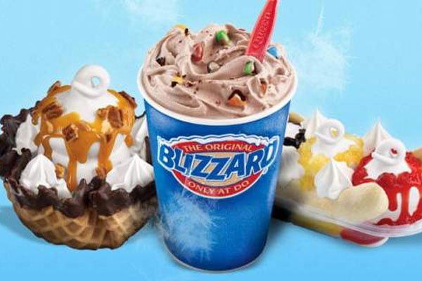 Dairy Queen Menu