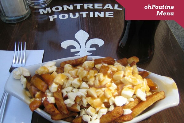 ohPoutine menu and prices