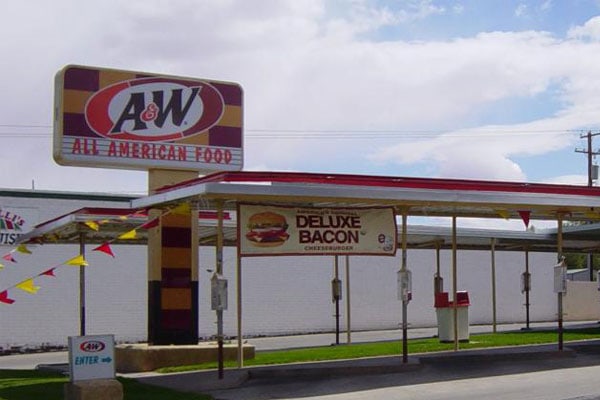 A&W restaurant