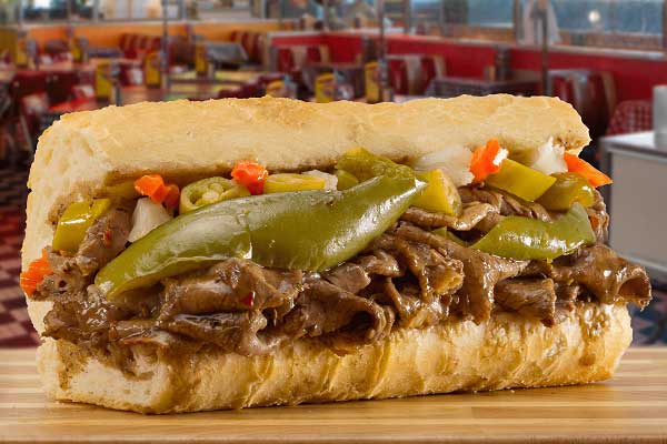 portillos Italian Beef Sandwich