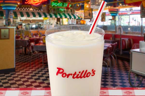 portillos Vanilla Shake