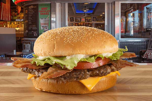 portillos bacon cheeseburger