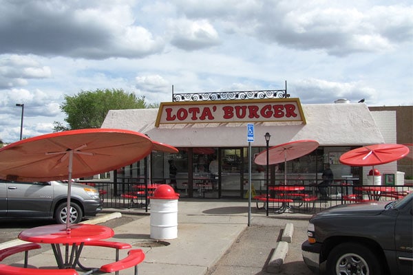 Blakes Lotaburger Menu location