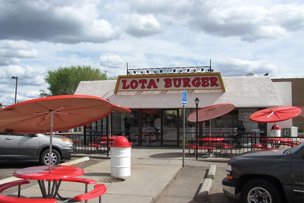 Blakes Lotaburger Menu location