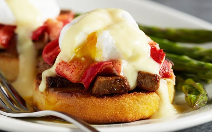 Filet Mignon & Lobster Eggs Benedict