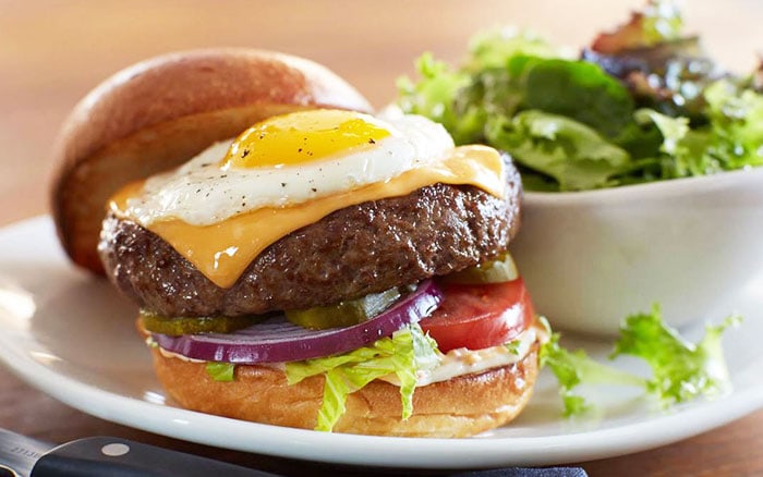 Half-Pound Wagyu Beef and Egg Burger