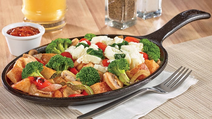 Fit Fare Veggie Sizzlin’ Skillet