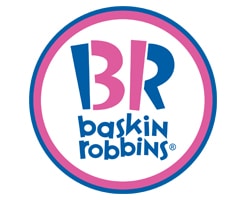 Baskin Robbins official logo of the company