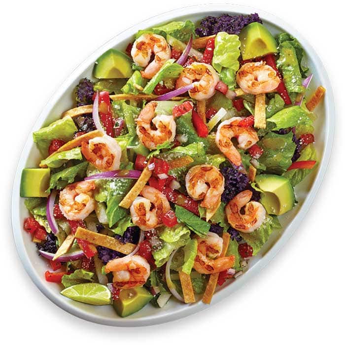 Grilled Shrimp Chile Lime Salad