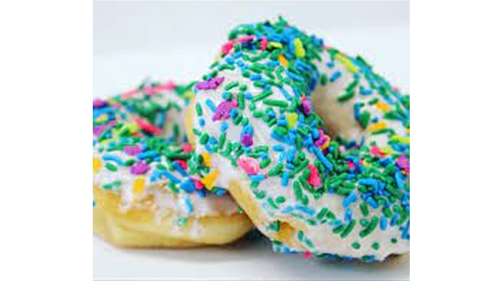 Daylight Donuts Cake White Sprinkles