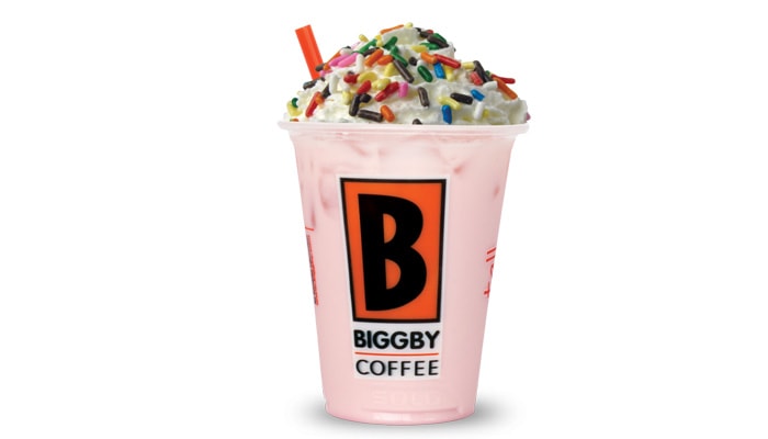 Biggby Magic Milk - Strawberry