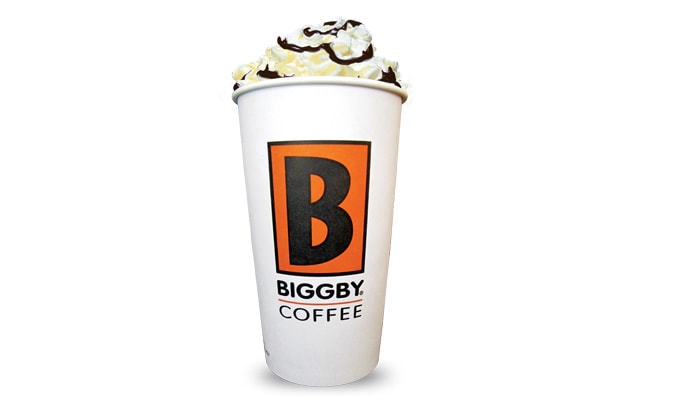 Biggby Mellow Mochanut Latte