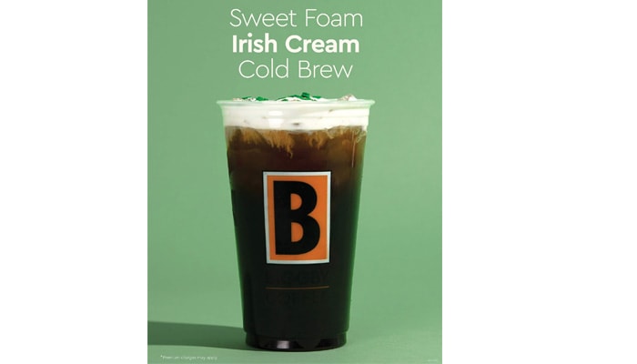 Biggby Sweet Foam Irish Cream Cold Brew