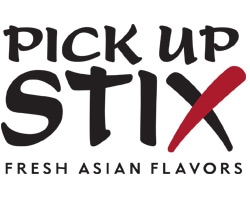 Pick Up Stix Official Logo of the Company
