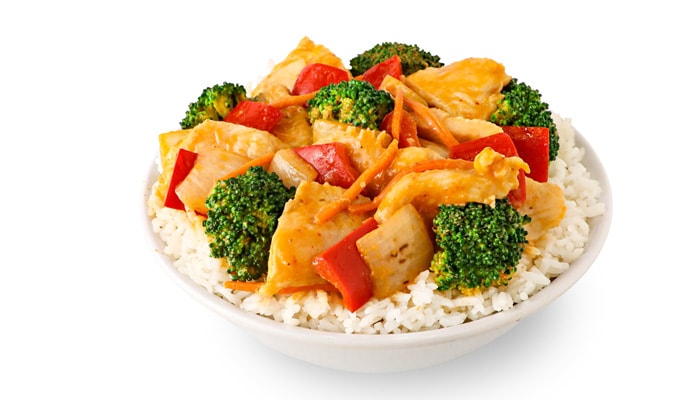 Pick Up Stix Thai Coconut Curry Chicken