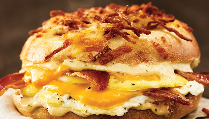 Einstein Bros. Bagels All-Nighter Egg Breakfast Sandwich