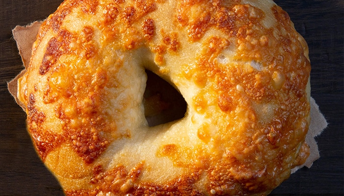 Einstein Bros. Bagels Asiago Cheese Signature Bagel